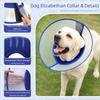 Breathable Dog Elizabethan Collar Adjustable Prevent Biting Dog Cone Collar Licking Protection Stop Scratching