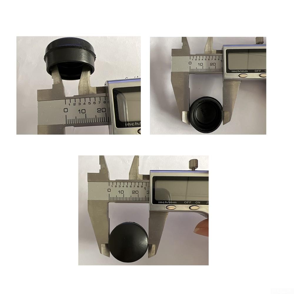 Mutterabdeckkappe Hochwertiger Naturkautschuk Hochwertige Schwarze Schraube