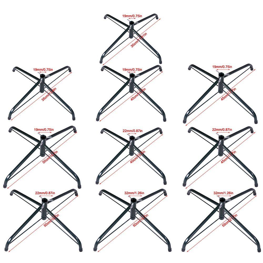 Durable Metal Christmas Tree Stand Base Sturdy Rotating Xmas Tree Holder Artificial Christmas Tree Base Christmas Tree Accessory