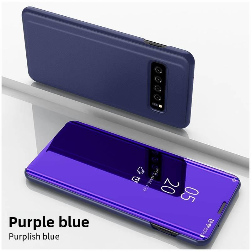 S20 For Galaxy Fe Mirror Touch Flip Phone Protective Case Daily Use