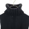 CHANEL No sleeve turtleneck Knit vest 38 black Women Used