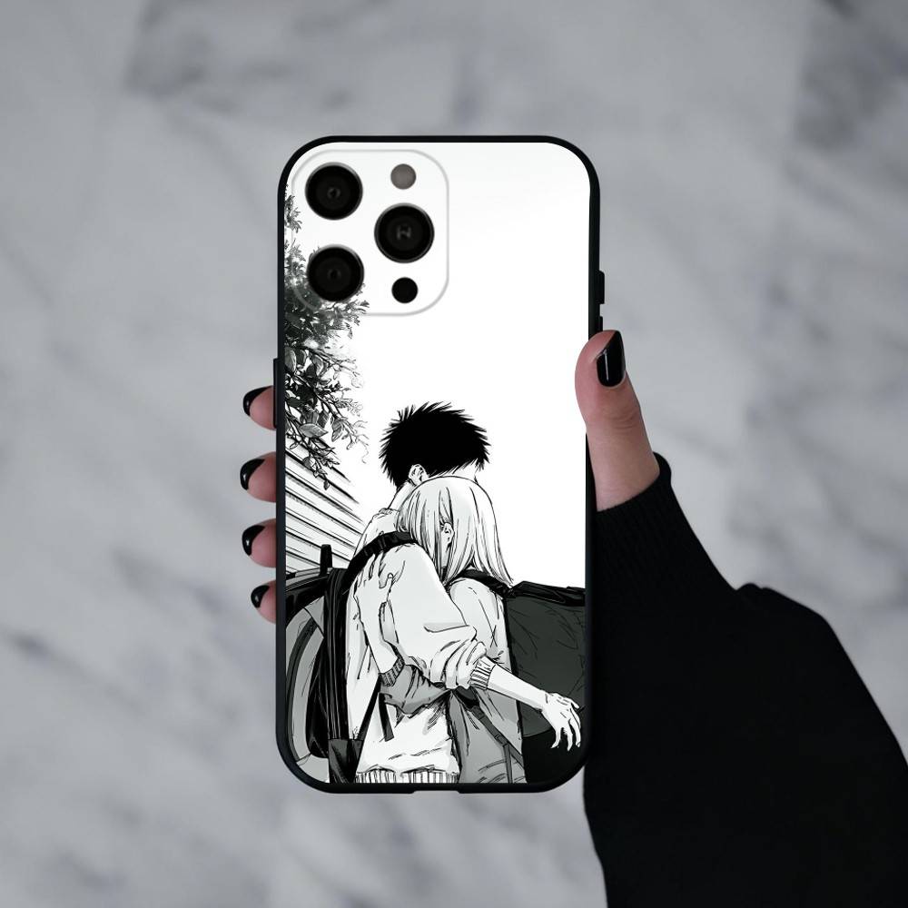 Youth Manga B-Blue Box Phone Case For iPhone 17pro,16,15,14,13,12,11 Plus,Pro Max,XS,Soft Silicone Black Cover