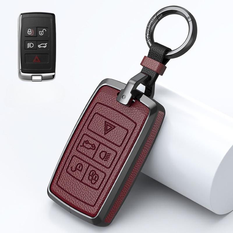 For Land Rover Key Bag New Range Rover Sport New Defender Discover 5 Car Key Case Buckle for Men and Women