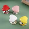 Heart Shape Toilet Presser Love Toilet Press Button Bathroom Water Buttons Push Switch Bathing Room Decor Nail Protector