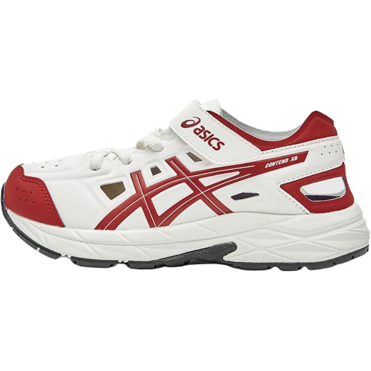 

Asics Contend Xbn Ps Удобные Мягкие Низкие Детские Сандалии Детские Сандалии Белые Красные 1014A336-100 34.5