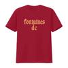 Fontaines D C Gothic Logo Black T Shirt New Official Band Merch  Vintage Washed Fashion Streetwear Soft Designer Clothes