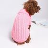 Autumn Winter Solid Color Small Dog Sweater - Teddy Puppy Pet Clothes