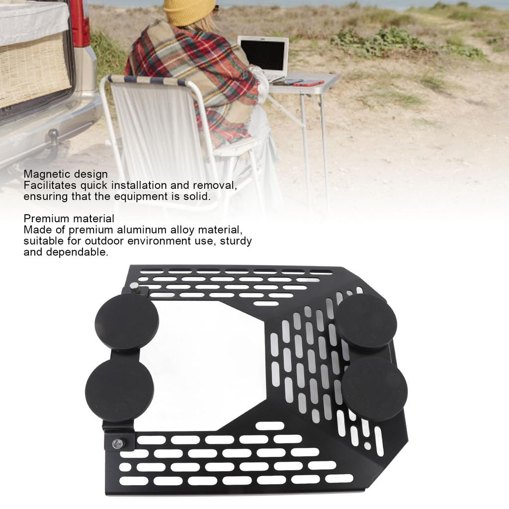 Satellite Magnetic Mount Multi Angle Adjustable Aluminum Alloy Satellite Car Roof Mount for RV