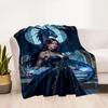 Gothic Style Blanket Comfortable Perfect for Bed Picnics Couch Four Seasons Multipurpose Playful Design Birthday Christmas Gift Blanket