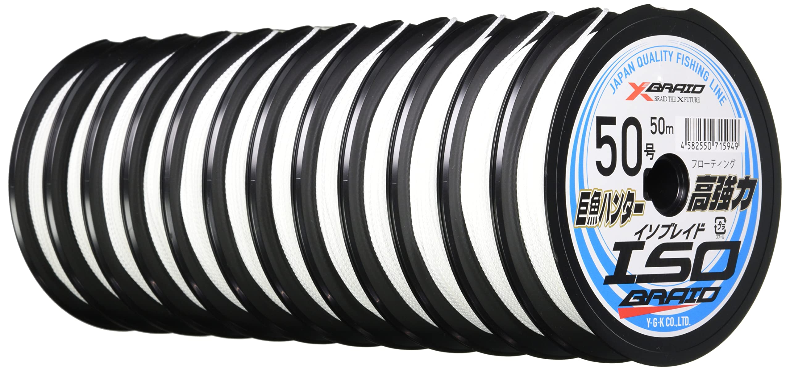 

ISO BRAID 50м 12 соединенных 50 X-Braid [600м] №