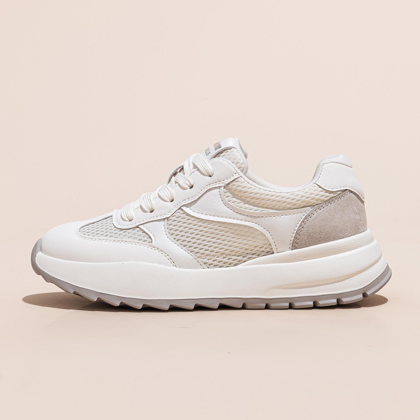 

Forrest Gump shoes women s new summer mesh breathable thick sole heightening lightweight casual sports shoes 35