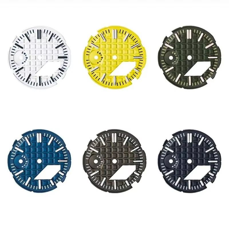 Für Casioak GA2100 Zifferblattring Uhrenzifferblatt Index Zubehör MOD Kit Modifizierter Indexring Lume Für Casio G-SHOCK