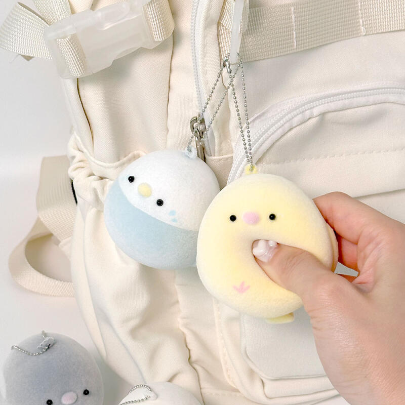 [Programma] Portachiavi Squishy in Tessuto Mini Uccello