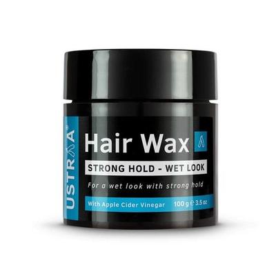 Wosk do włosów Strong Hold dla mężczyzn - mokry wygląd - 100 g - wosk nietłusty, łatwy do mycia, mocny, lśniący i błyszczący