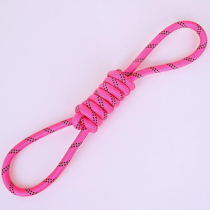 Dog Toys Cotton Ropes Dogs Toy Reflective Knot Rope Toys for Dog Teeth Molar Chew Proof Rope Dogs Training Toy Puppy Accessories