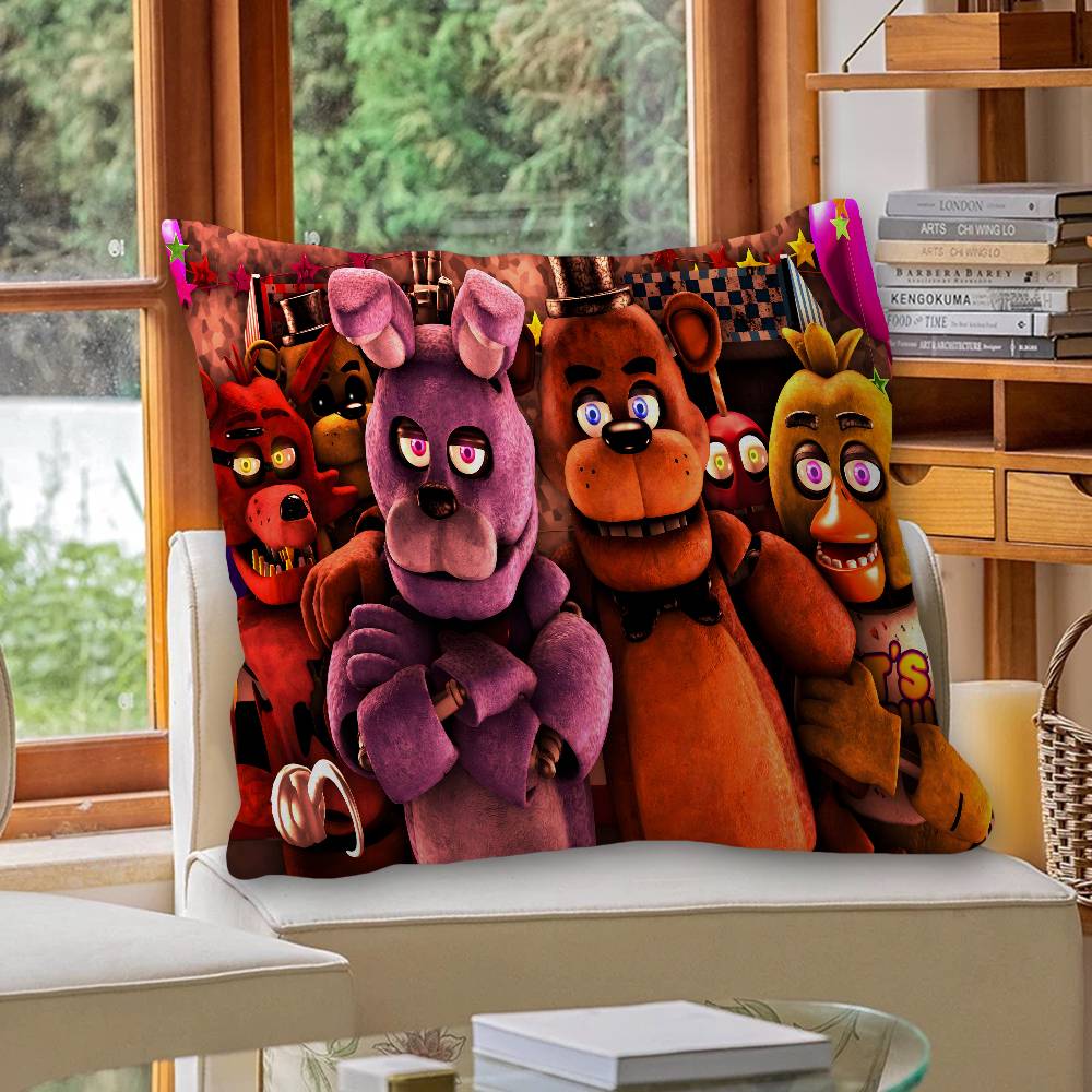 Милая декоративная наволочка с кленовым дизайном F-FNAF Счастливая осенняя жатва Праздничный декор Наволочка 30x30 cm