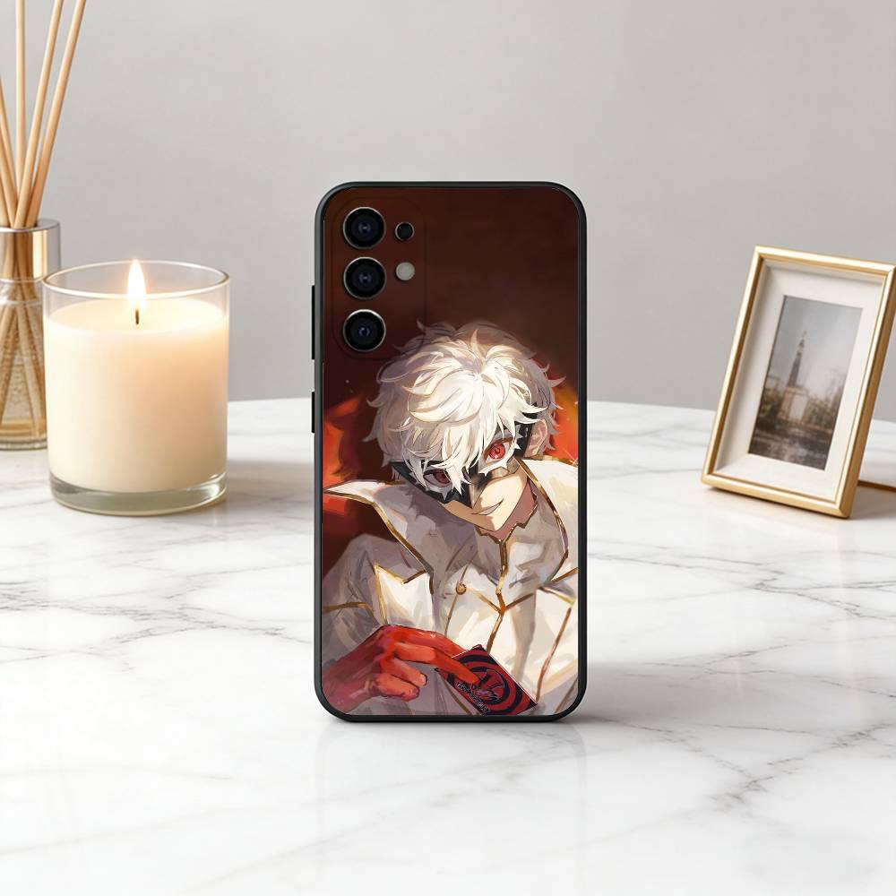 P-Persona 5 COOL Anime Phone Case For Samsung S25,S24,S21,S22,S23,S30,Ultra,S20,Plus,Fe,Soft Silicone Black Cover