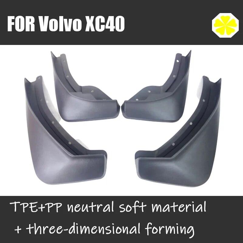 Skvettlapper til volvo XC40 Skvettskjermer Skjerm VOLVO XC40 skvettlapp sprut Beskyttelsesskjermer Skvettskjerm biltilbehør Foran Bak 4 stk.