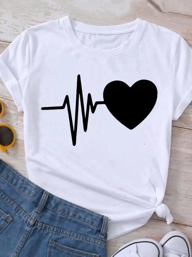 Graphic T Shirt Sunflower Butterfly Cute Summer Casual Clothing Short Sleeve Women Print Fashion Clothes Tee Tshirt Female Top