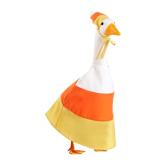 Autumn Goose Outfit Thanksgiving Halloween Christmas Goose Costume Holiday Lawn Goose Clothes