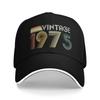 Vintage  Th Birthday Gift Aged  Years Old  Outfit Unisex Women Baseball Cap  Trucker Hat Retro Daily Headwear Snapback Cap