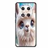 For Honor X9c Case X 9 c Coque Flowers Black Silicone TPU Soft Back Cover For Honor Magic 7 Pro Magic7 5G lite Phone Case Funda