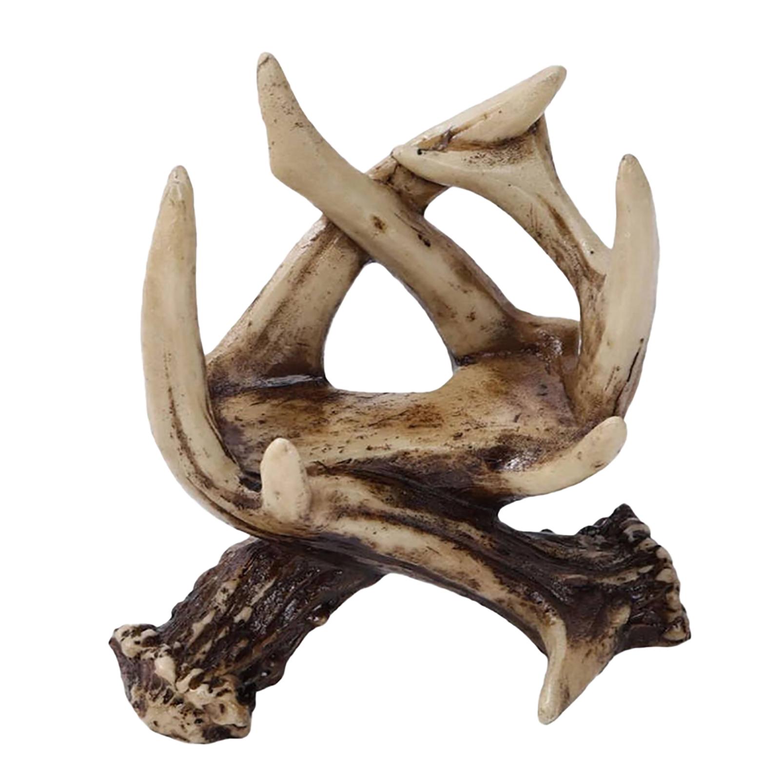 

Deer Antler Candle Holder Unique Gift Candleholder Home Bedroom One Size