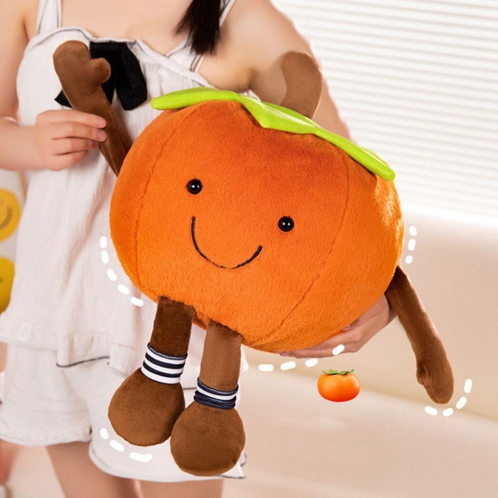 PP Cotton Fruits Stuffed Plush Toy Fluffy Simulation Fruits Plush Pillow  Home Decor