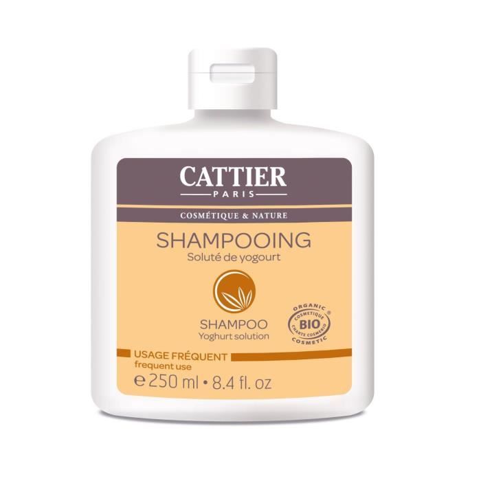 Cattier Shampooing Lait d'Avoine Usage Fréquent 250ml