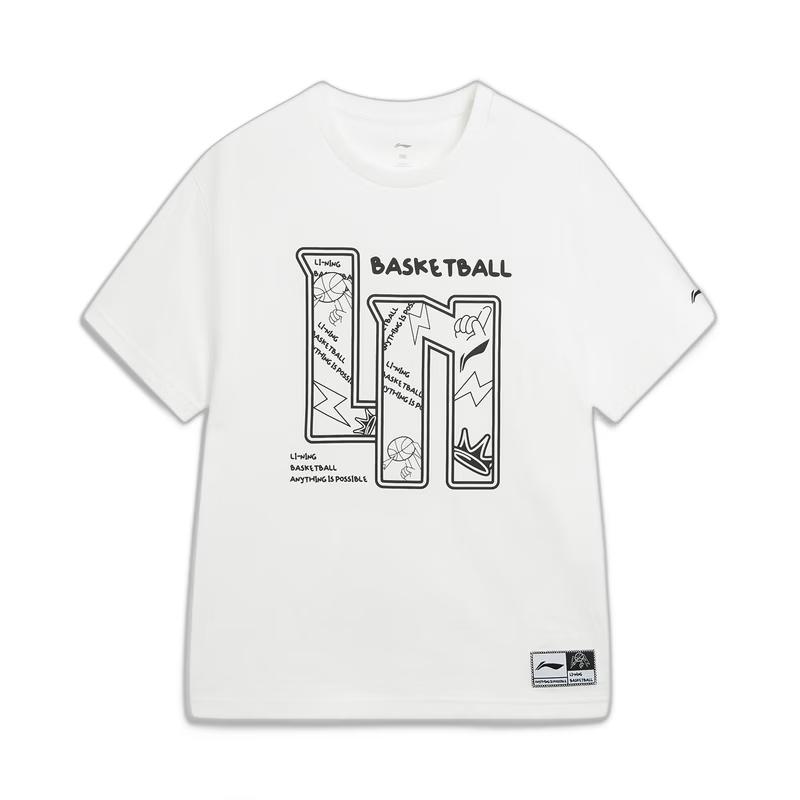 Li-Ning YHSW119 Youth Unisex Short Sleeve T-Shirt M