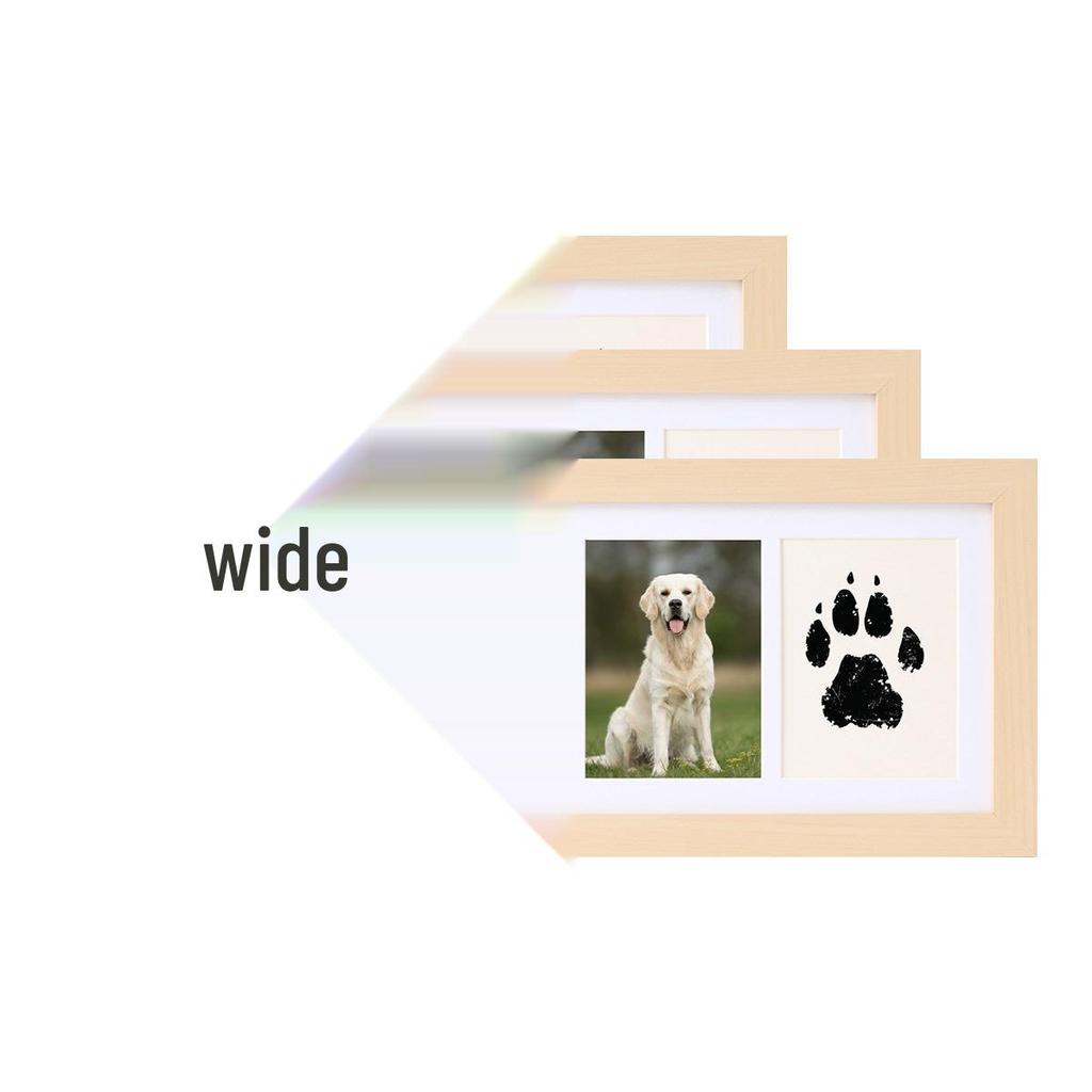 Pet Paw Print Memorial Tabletop Decoration for Cats and Dogs