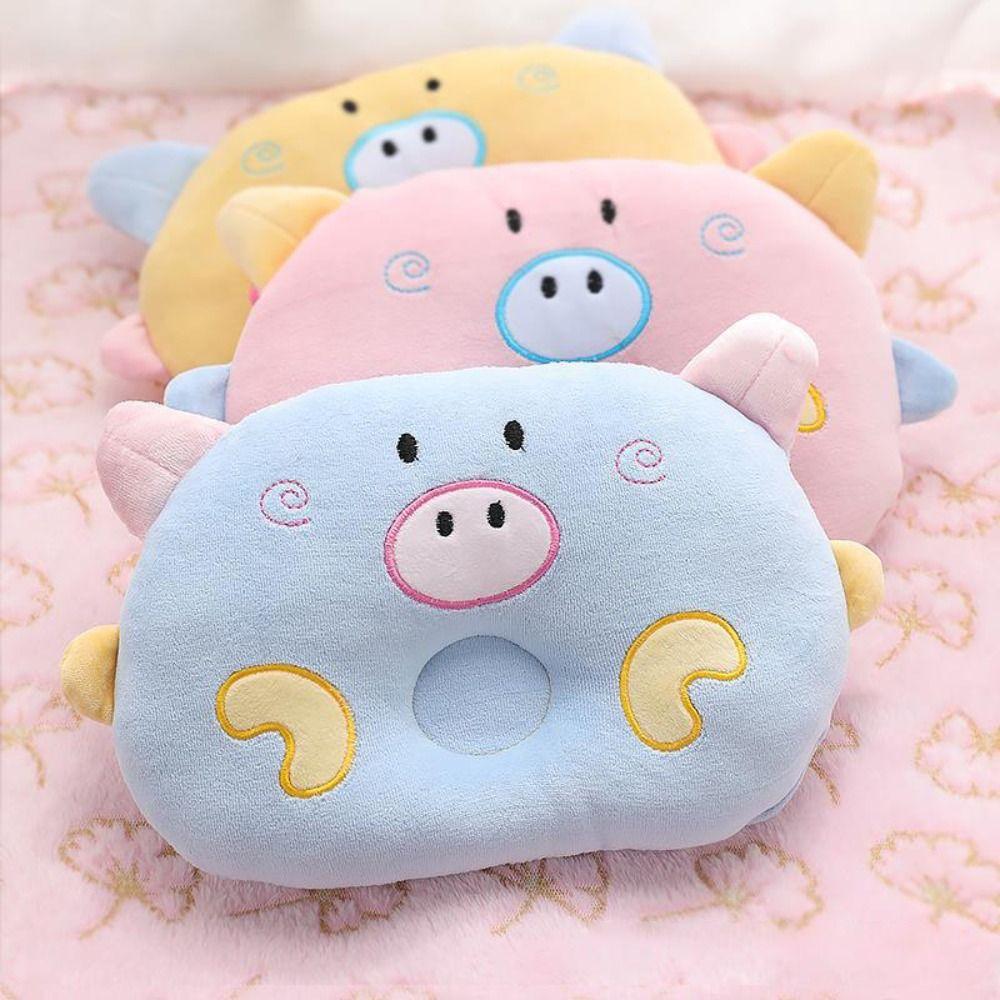 

Cartoon Pet Pillow Neck Guard Pet Accessories New Dog Sleeping Mat Blue Pig