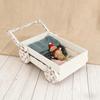 Newborn Small Wooden Bed Studio Photo Model Tools & Baby Accessories Ideal Photography Props for Children Growth Commemoration