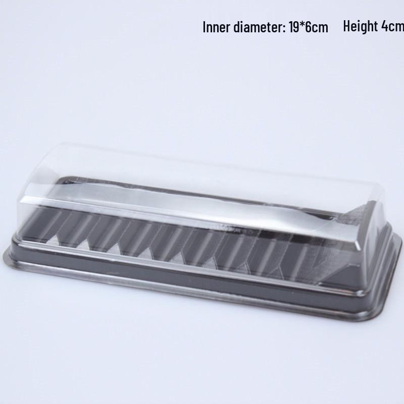 Transparent Disposable Pastry Packaging Box for Cakes and Bread
