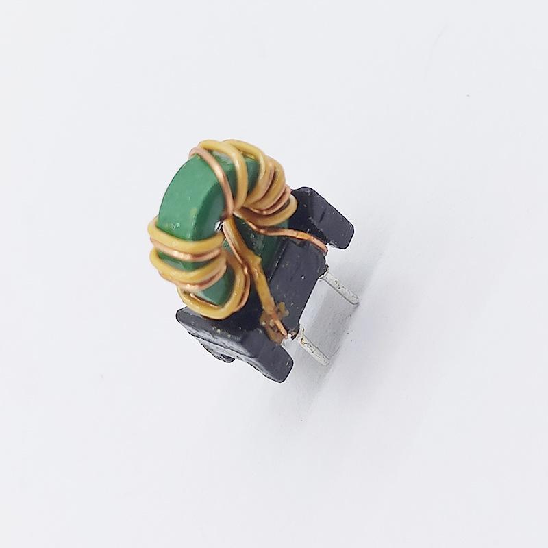 Toroidal Common Mode Inductor, 0.27 Insulation, 7 Turns, 150uH, 1A, Ferrite Core, T6x3x3 with 3x3 Base