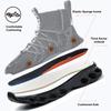 Men's Safety Shoes Anti-impact Padded Toe Breathable Mesh Lightweight Work Boots for Outdoor Factory Men's Safety Boot