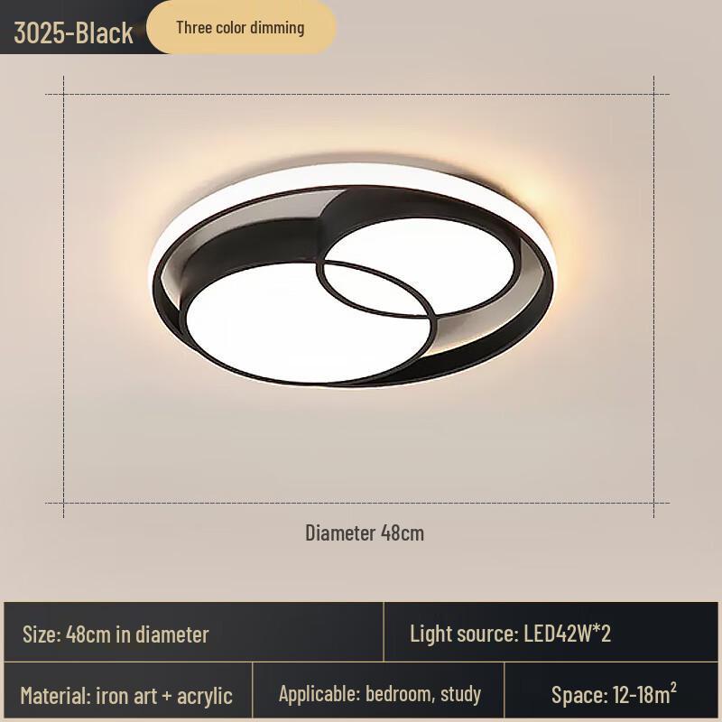 Nordic LED Ceiling Light 48cm