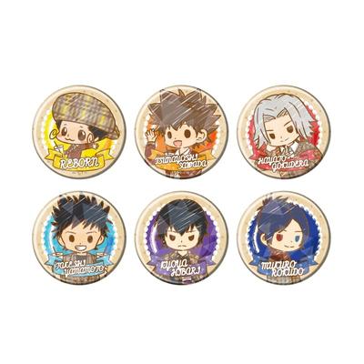 Katekyo Hitman Reborn 03 [Graff Art Illustration] Holographic Badge [57mm] Complete Set of 6 Boxed Sets