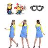 Entzückendes gelbes Minion Cosplay Kostüm für Frauen Perfekt für Halloween-Partys und Events