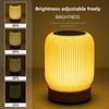 Rechargeable Portable Bedside Night Light Dimmable Adjustable Color Temperature Table Lamp For Bedroom