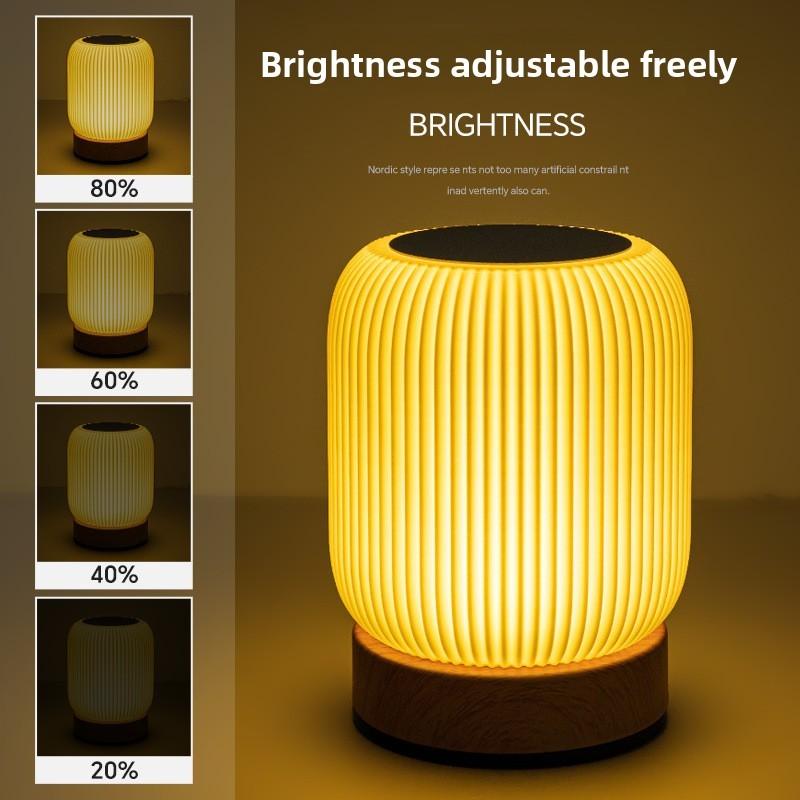 Rechargeable Portable Bedside Night Light Dimmable Adjustable Color Temperature Table Lamp For Bedroom