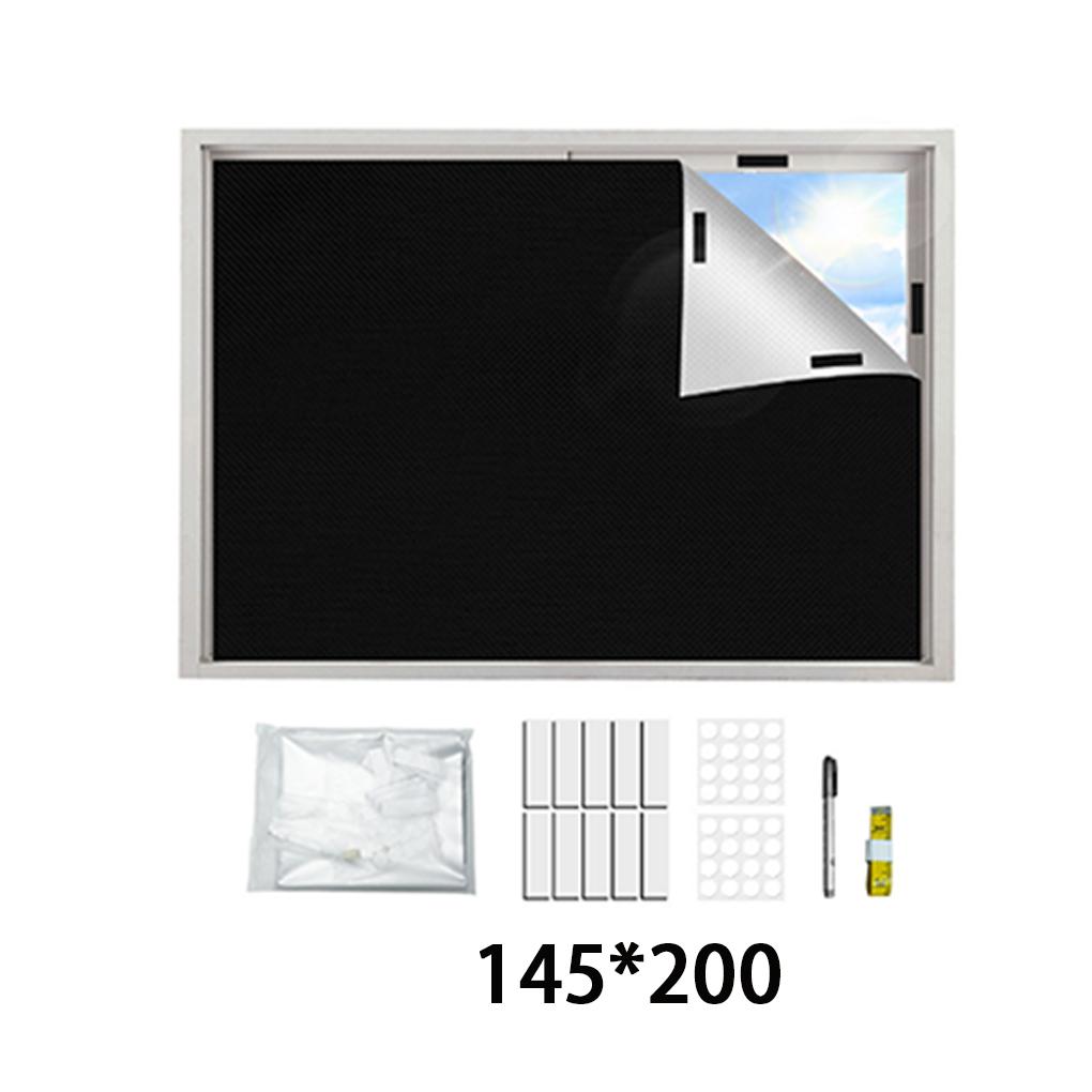 2025 New Portable Blackout Curtains Travel Window Cover DIY Cuttable Light Blocking Bedroom Privacy Protection Curtain Magnetic