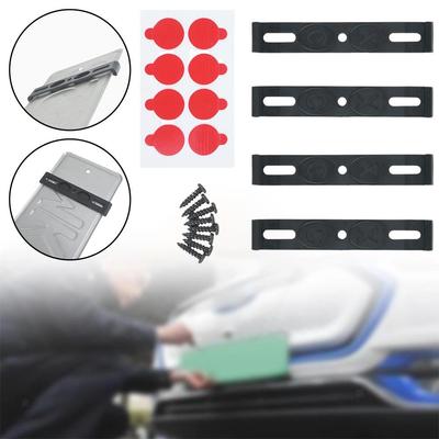 For European/Russian License Frameless License Plate Mount License Plate Bracket Car Tag Frame For Car Front And Rear Car T I4H7