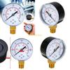 Upgraded Pressure Gauge 50mm Low Pressure Gauge Dual Scale Pressure Gauge 1/4" BSPT Thread for Fuel Air Oil Water Gas D57B