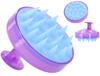 Silicone Massager Brush for Washing and Massaging the Head