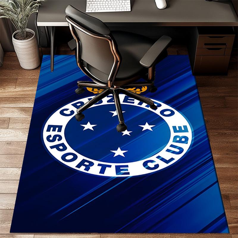 Fc Emblem Printed Office Carpet Chair Cushion  Entryway Rug, Rugs for Living Room, Bedroom Christmas gifts