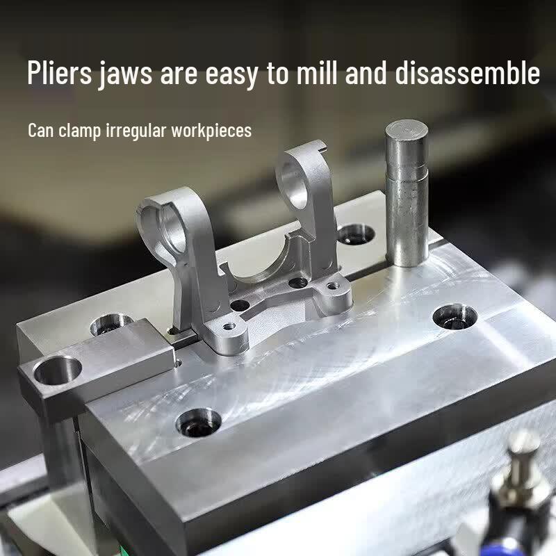 Precision Double Cylinder Pneumatic Vise