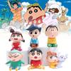 Adorable Pvc Sitting Crayon Shinchan Figure Collection With 6 Unique Designs