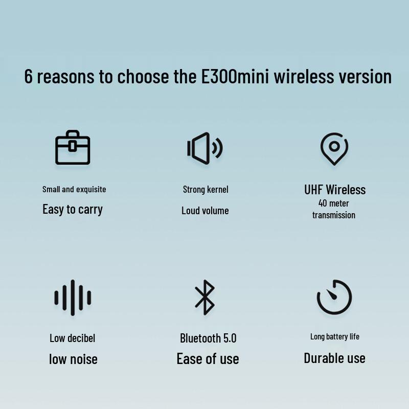 TAKSTAR E300mini Bluetooth Portable Voice Amplifier