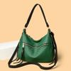 French Popular Versatile Small Bag for Women New Fashion Solid Color Simple Large Capacity Crossbody Backpack